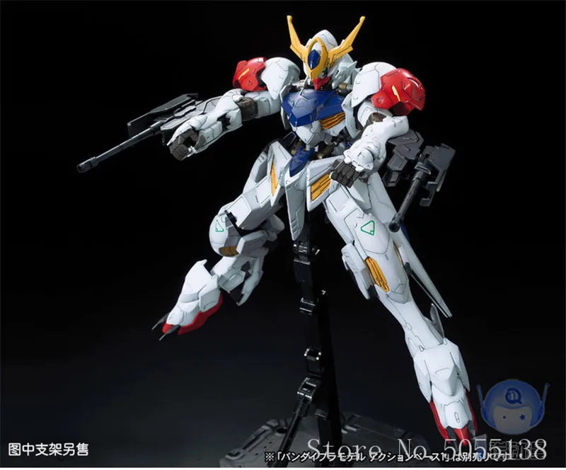 Bandai Gundam модели в наличии на складе сборе 56825 ТВ 01 ASW G 08 Barbatos 1/100 робот Гандам