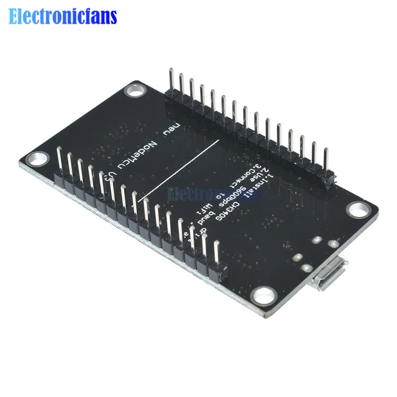 ESP8266 CH340G CH340 G NodeMcu V3 беспроводной WIFI модуль микро-usb разъем макетная плата на