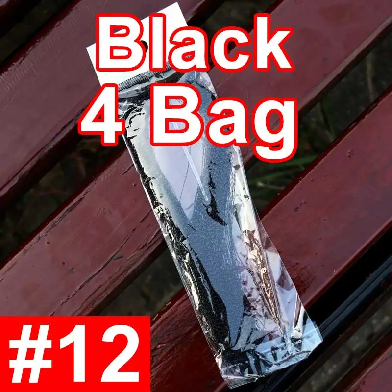 4 bags color n12 4 упаковки приманка с крючками материал для изготовления витой Flashabou Голографическая мишура для ловли нахлыстом завязывание Кристалл Вспышка - Цвет: 4 bags color n12