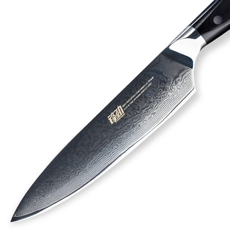 FINDKING G10 Ручка дамасский нож 8 дюймов Профессиональный нож шеф повара 67 слоев японский Дамаск VG10 стальные кухонные ножи
