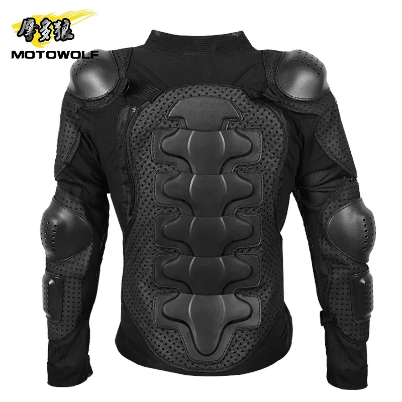 Motowolf мотоциклетный бронезащитный костюм мотоциклетные куртки Защитное снаряжение мотокросса гоночная одежда дропшипная куртка