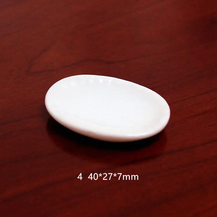 5 шт. прочная мини посуда белая миниатюрный кукольный домик аксессуары лотки для