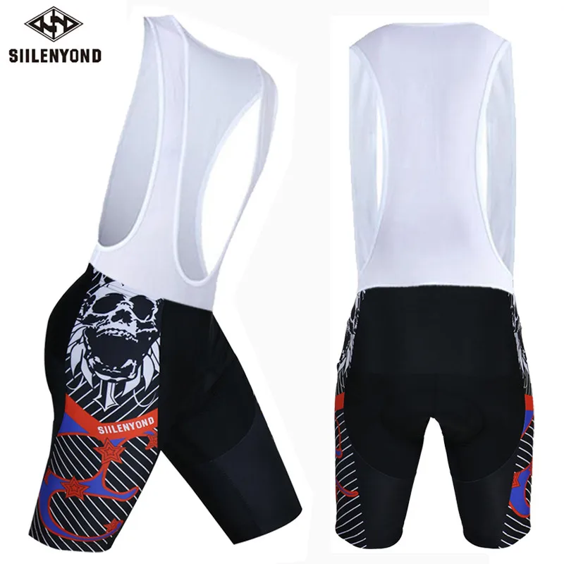one piece shorts Siilenyond, мужские велосипедные шорты,, противоударные, для гонок, спорта, велосипеда, шорты Coolmax, 3D, гелевые, мягкие, mtb, для шоссейного велосипеда, шорты, Ropa - Цвет: one piece shorts