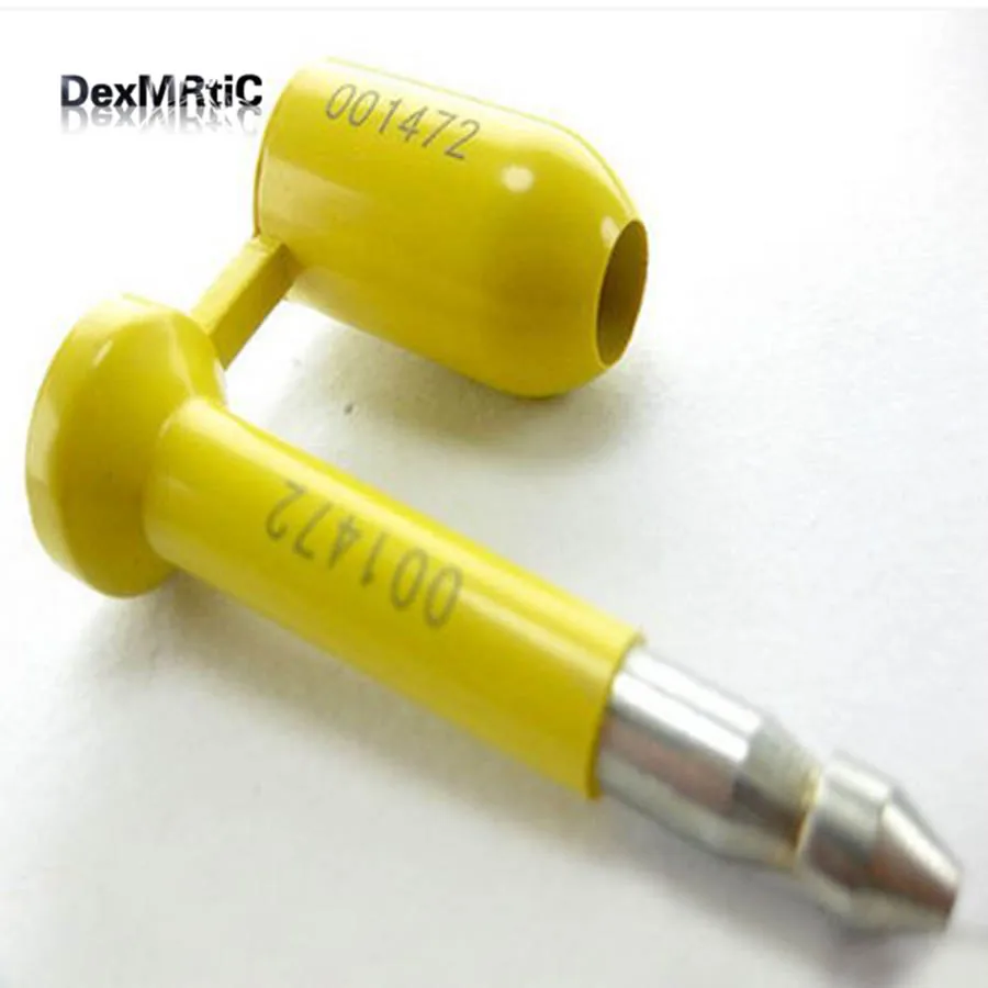 10 шт SO17712 Высокая безопасность уплотнения пули тип замок кабель уплотнение для