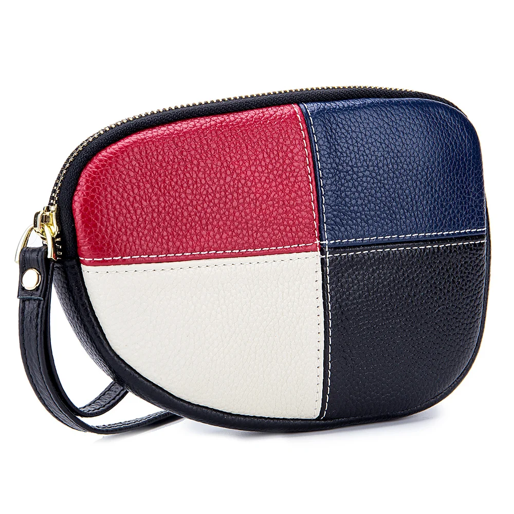 Дизайнерские женские сумочки из натуральной кожи в клеточку красного цвета для