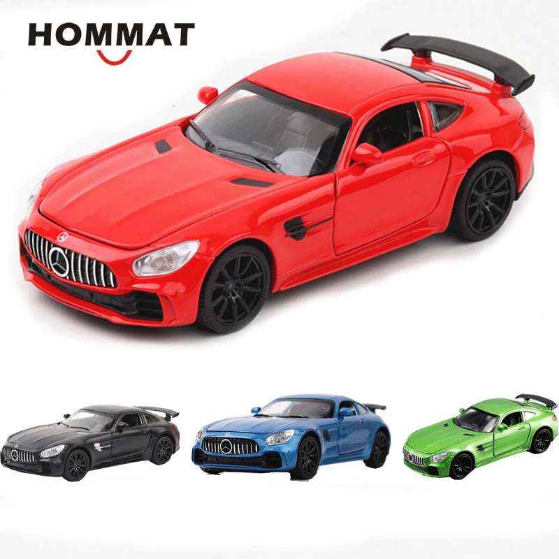 Модель HOMMAT 1:32 GTR AMG-GT спортивный автомобиль модель автомобиля из сплава литье под