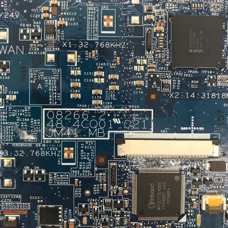 Бесплатная доставка материнской платы для ноутбука aspire 4810 T 08266-2 48 4cq01. 021 HM57 DDR3