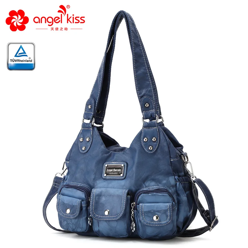 Angel Kiss Casual Handbags Crossbody Bags for Women Waterproof PU Tote Purse XS161497Z | Багаж и сумки