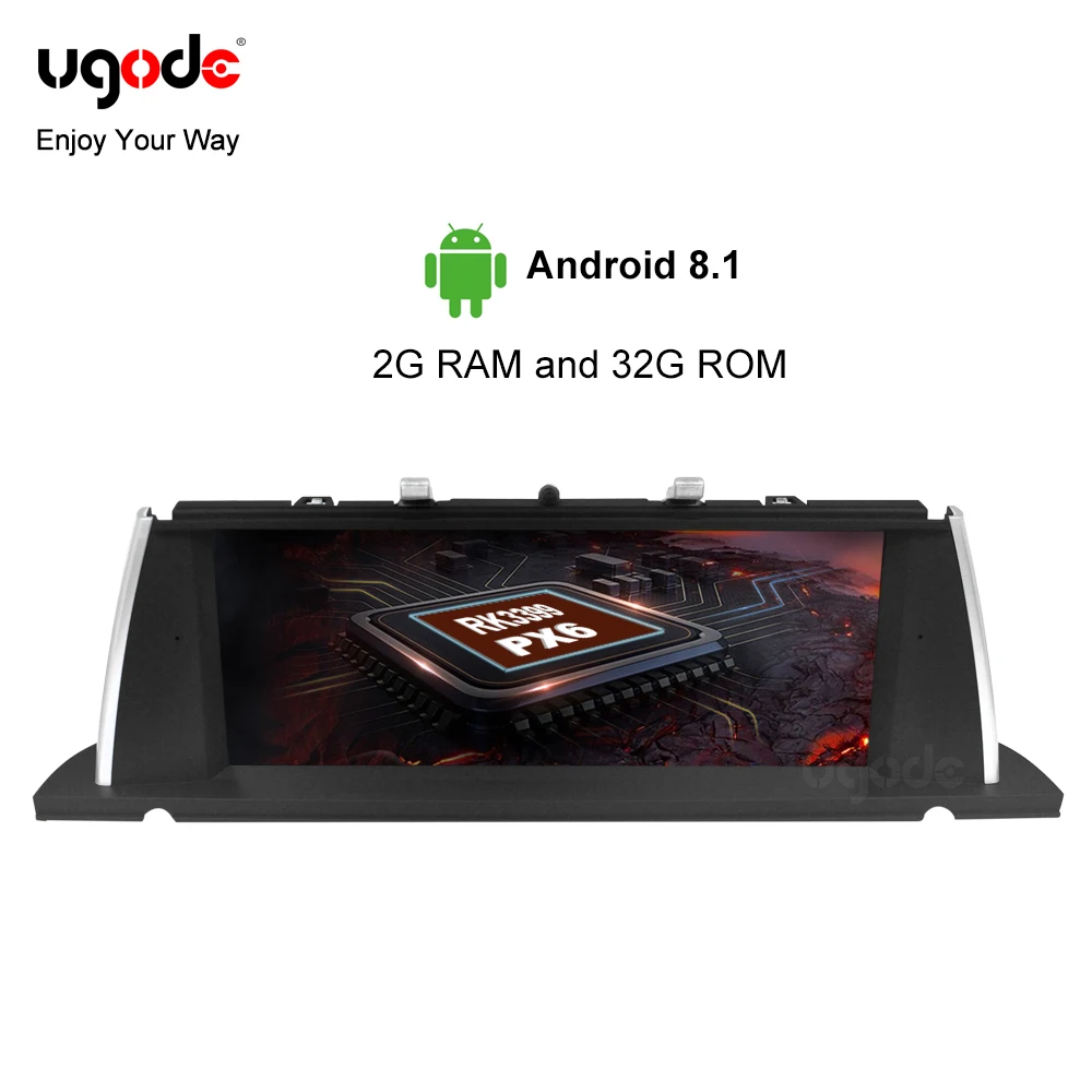 Ugode PX6 10 25 &quotIPS экран Автомобильный GPS Navi для BMW F07 5 Серия GT Android 9 0 система аудио
