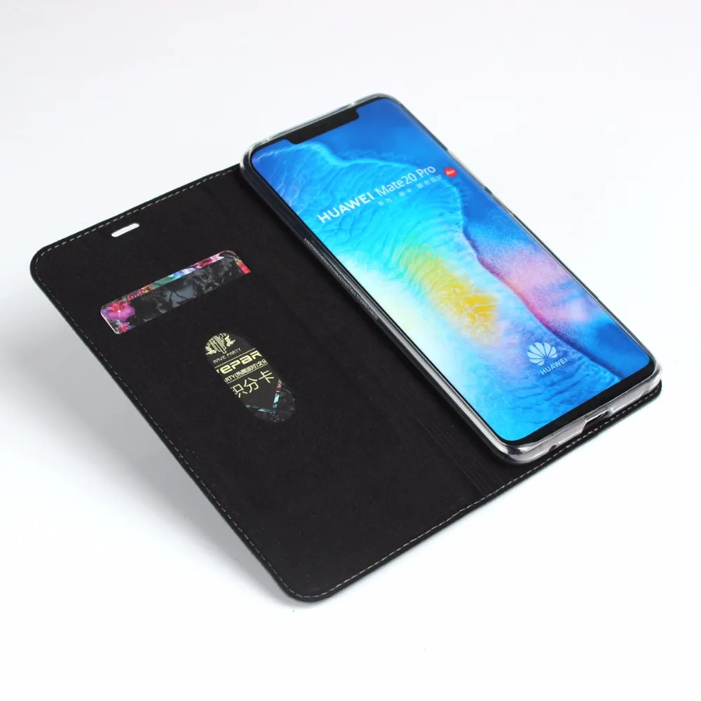 DNGN Роскошный чехол портмоне с откидной крышкой для huawei mate 20 pro кожаный держатель
