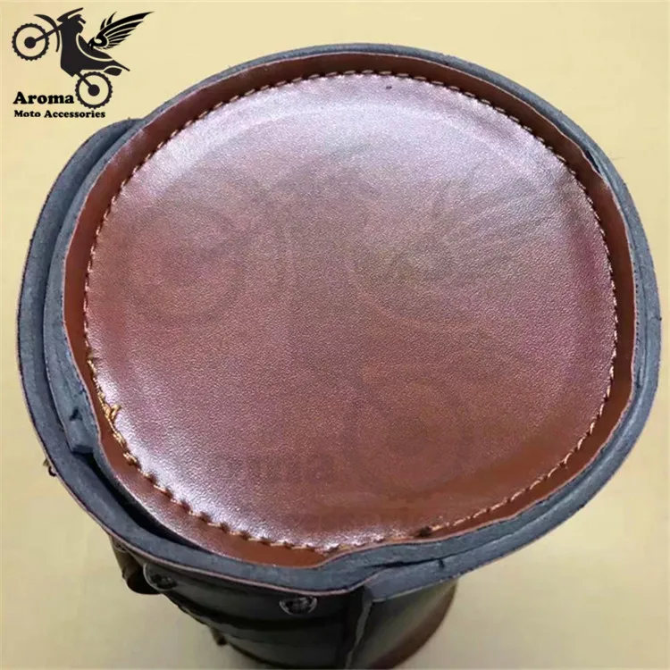 Коричневый в стиле Ретро круиз скутер багажные сумки универсальные детали