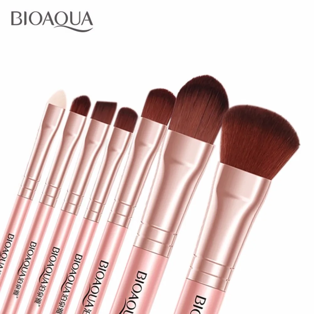 Женские кисти для макияжа BIOAQUA 7 шт./компл. профессиональные косметические лица