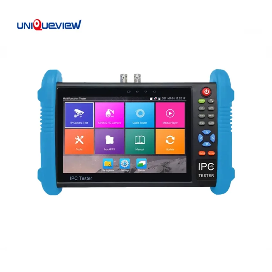 7 дюймов HD IP CCTV тестер H.265 4K 8MP 4MP 5MP ONVIF Wi Fi POE 12V Выход|Монитор и дисплей для CCTV| |