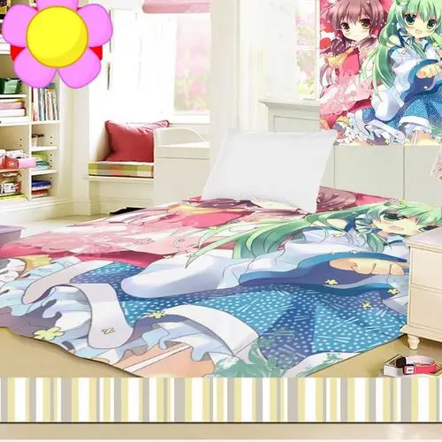

New Touhou Project Japanese Anime Bed Blanket or Duvet Cover GZF388