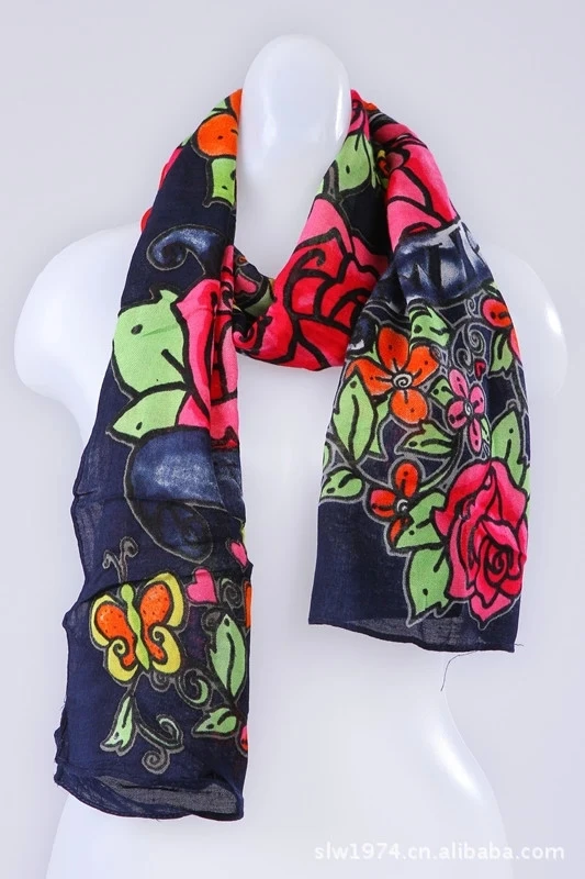 2018 классический детский хлопковый шарф для женщин и девочек унисекс теплый