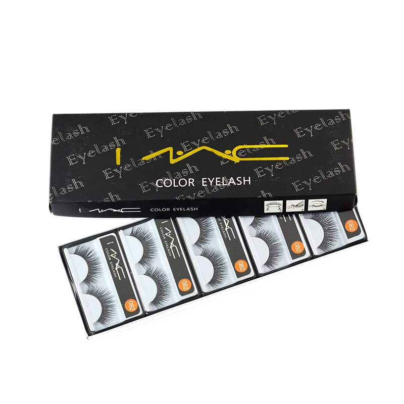 Брендовые ресницы для макияжа накладные натуральные 1 парные нашивки