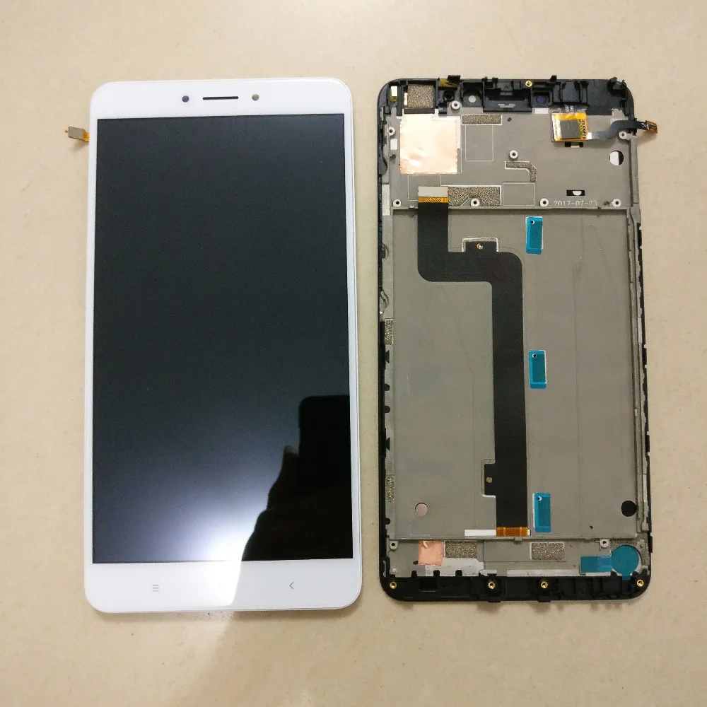 100% протестированный 6 44 дюймовый белый/черный для Xiaomi Mi Max 2 MDE40 MDT4 Полный ЖК