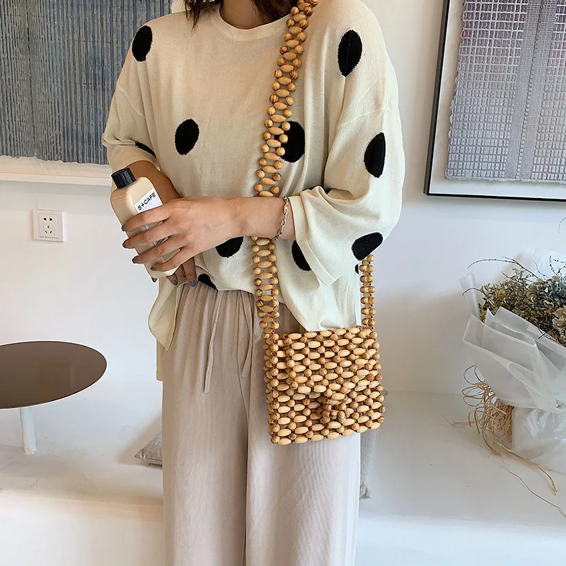 Сумка ручной работы с бусинами для женщин сумки 2019 сумка мессенджер на плечо