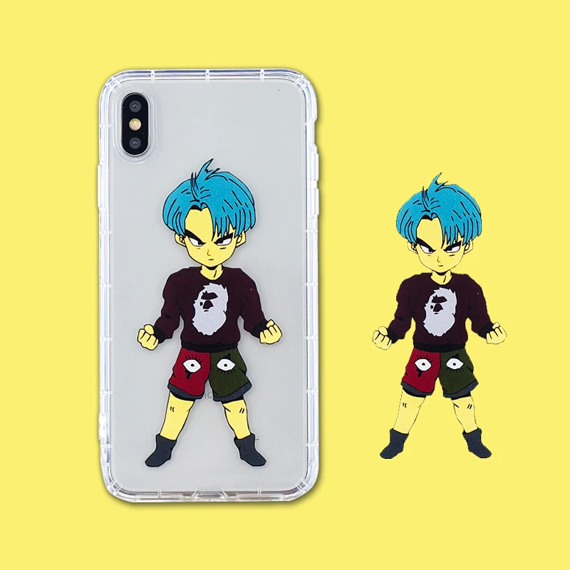 Роскошный бренд BAPE супер Dragon Ball-Z спортивный стиль мальчик Телефон чехол для iPhone 6