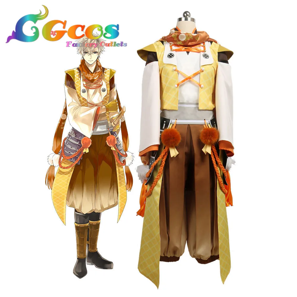 CGCOS Бесплатная доставка костюм для косплея IKEMEN SENGOKU Tokugawa Ieyasu Хэллоуин