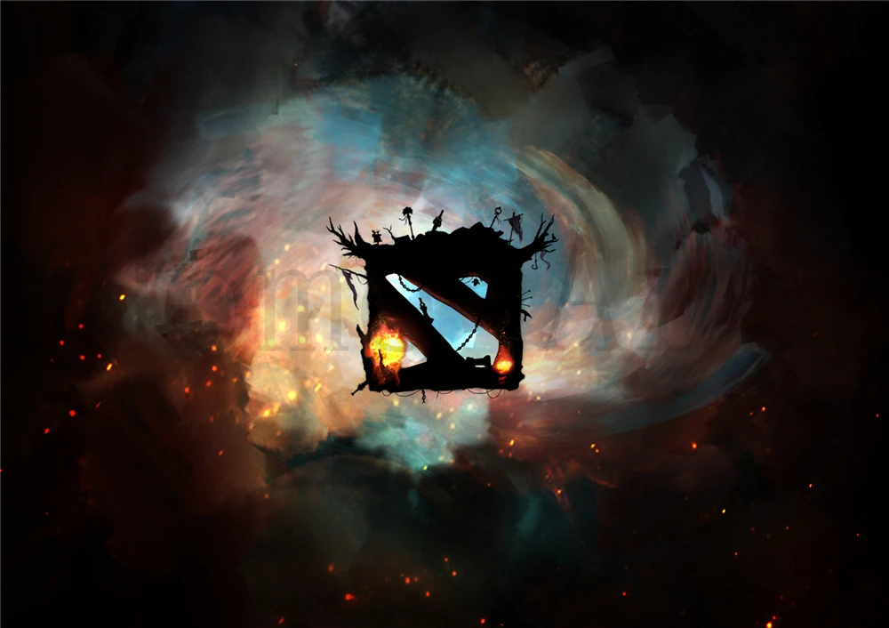 Плакат DotA прозрачные наклейки на стену украшение для дома высокое качество