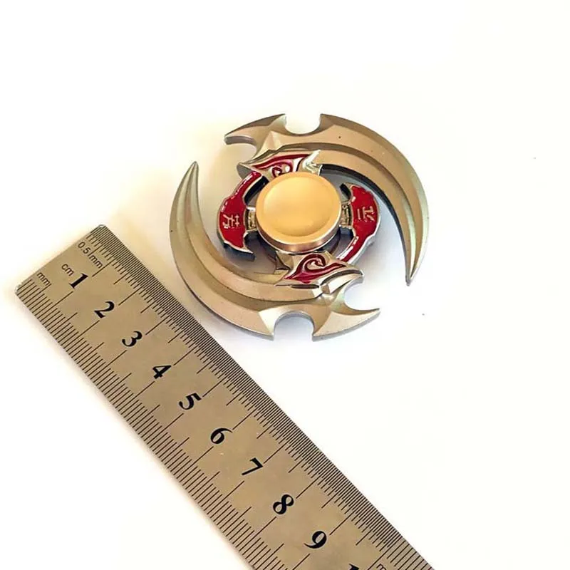 Новый ручной Спиннер с золотой головкой из цинкового сплава металлический