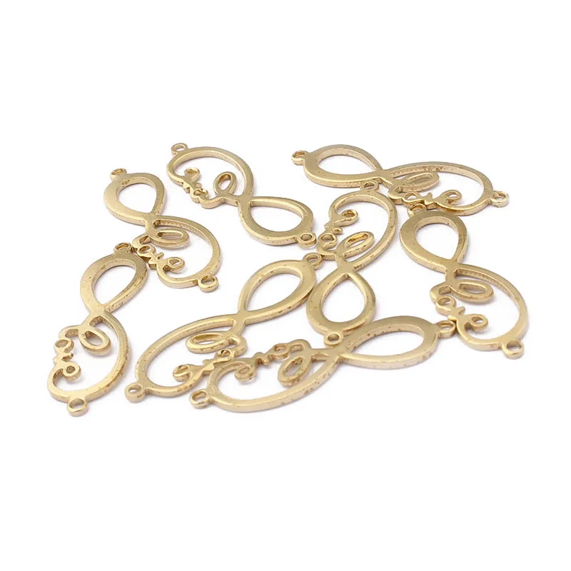 30pcs DIY Gold Plate Letter LOVE Charm Pendant Raw Brass Jewelry Makings Necklace Earring Findings | Украшения и аксессуары