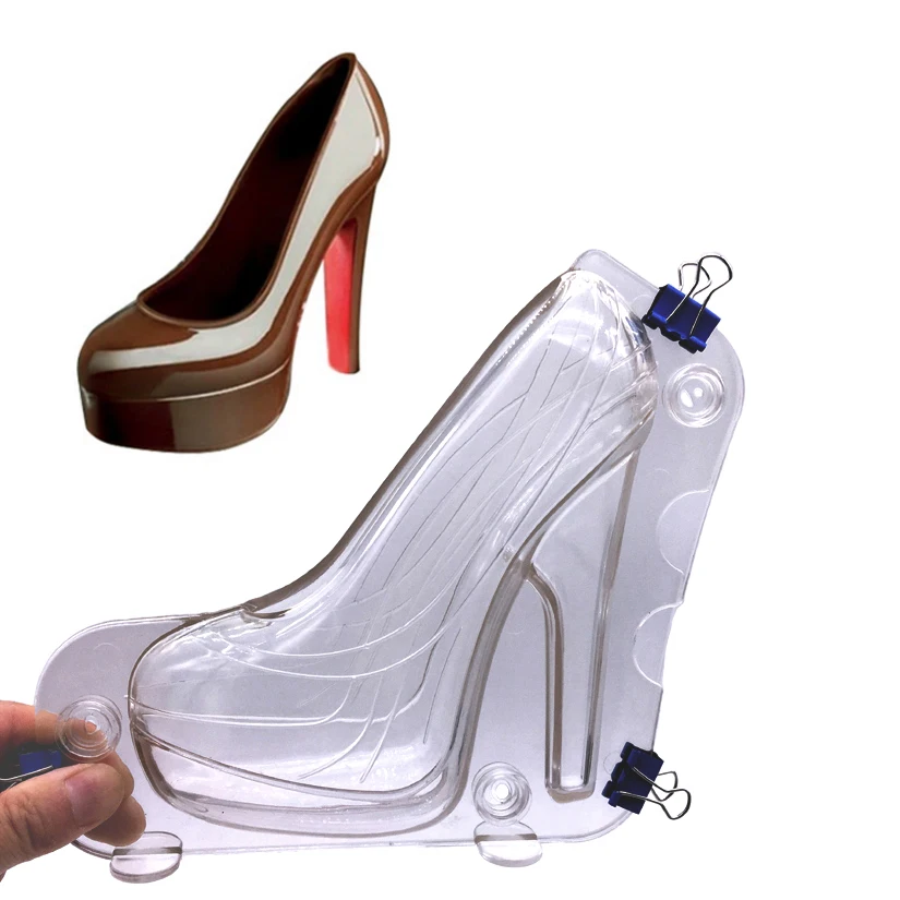 

Large Size Stereo High heel Chocolate Mold Baking DIY Candy Jelly Fondant Cake Decorating Tools