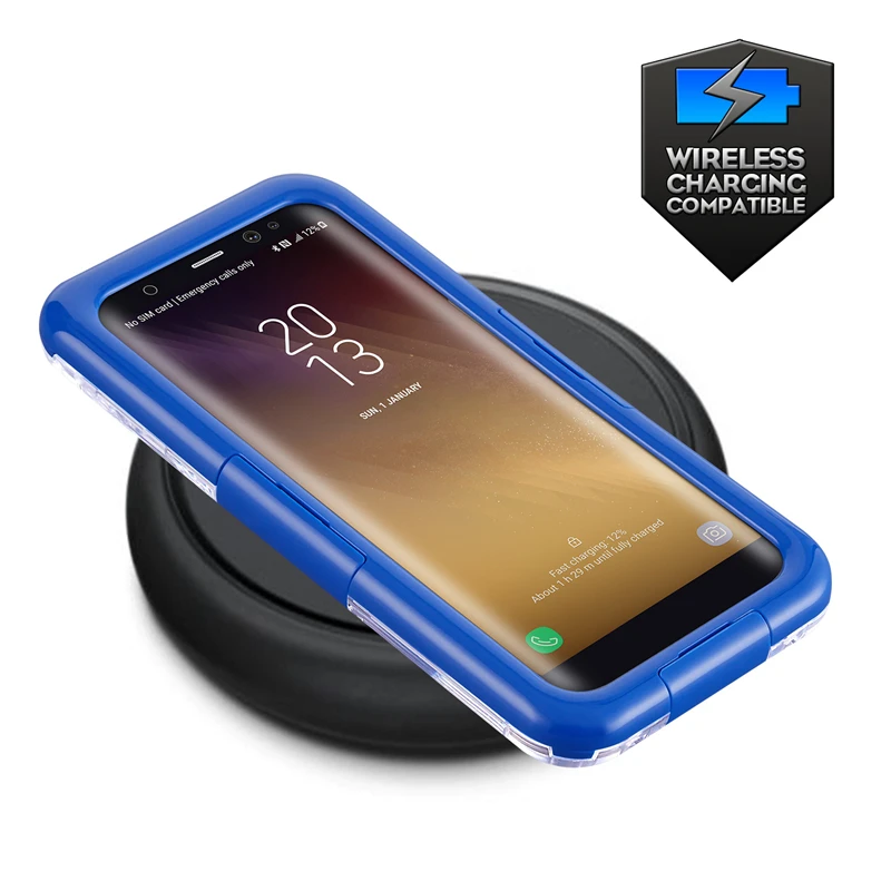 SPCASE Роскошные Водонепроницаемый силиконовый чехол для телефона SAMSUNG Galaxy S9 плюс S8