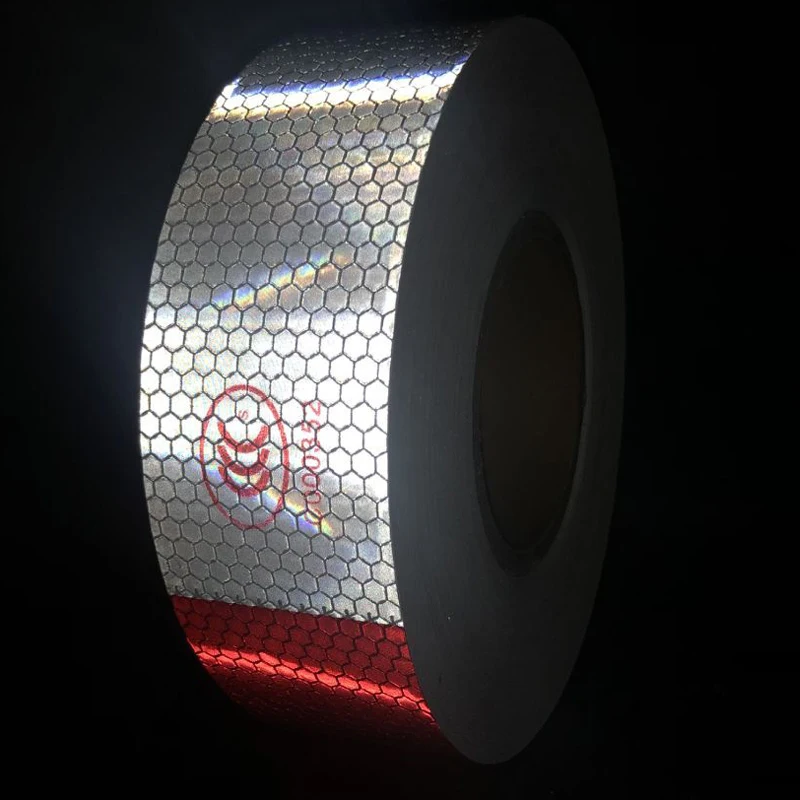 

5cmx25m/Roll Car Reflective Material Tape Sticker Automobile Motorcycles Safety Warning Tape Reflective Film Car Stickers