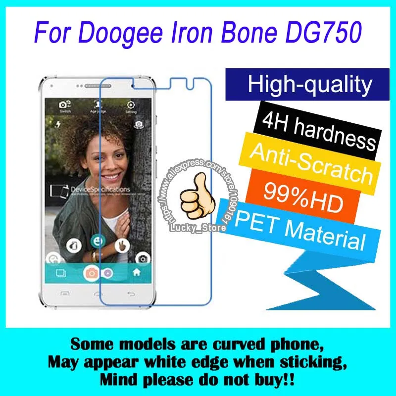 1x Для Doogee dg750 dg450 Nova y100x T6 Turbo мини F1 Валенсия 2 Y100 плюс dg800 ясно Экран защитника