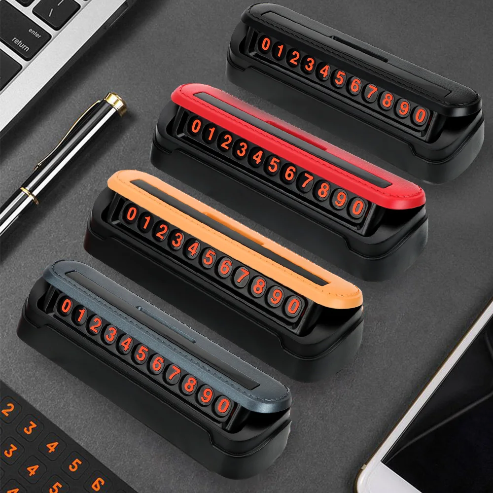 LEEPEE автомобильная Временная парковочная карта клавишный переключатель ящик