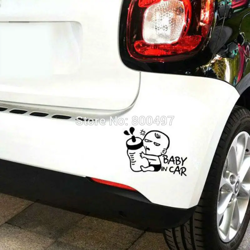 Авто-Стайлинг автомобиля чехлы Предупреждение милый детский комбинезон с