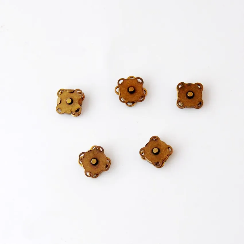 Бесплатная доставка 5 комплектов металлических кнопок Магнитная застежка