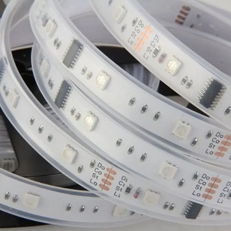 5 м RGB Мечта Волшебная Светодиодная лента DC12V 6803 IC IP67 водонепроницаемая