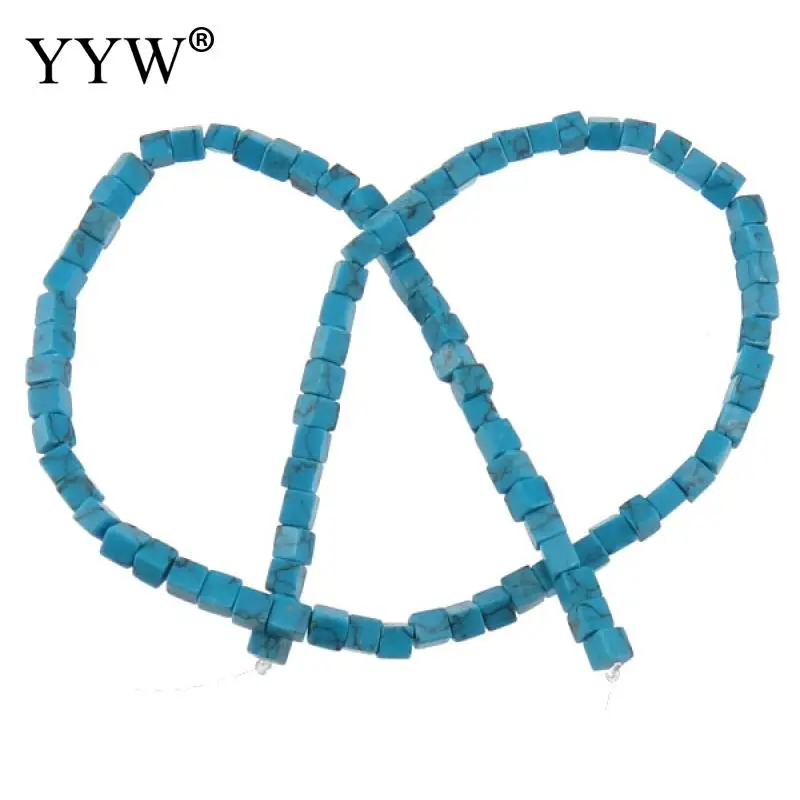 Натуральный синий куб бусины россыпью около 1 мм Приблизительно продаются на