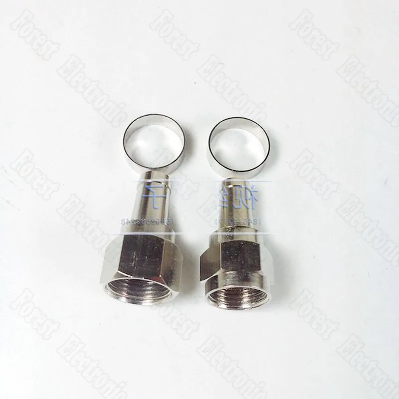 F головка дюймовый разъем для кабеля телевизора спутниковой телеприставки