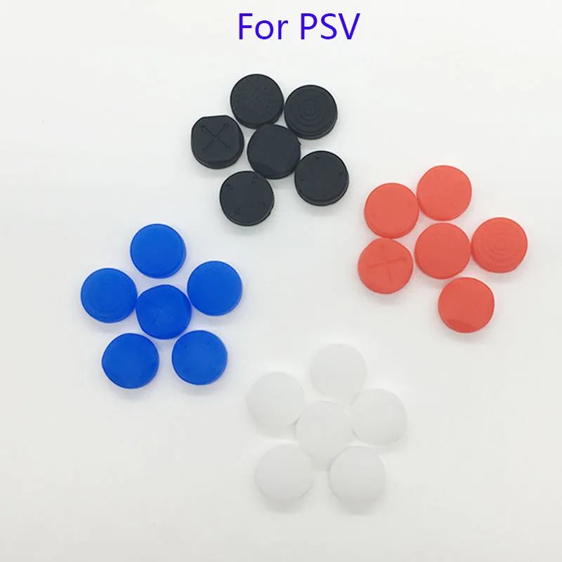 Для консоли sony PS Vita PSV 1000 2000 кнопки силиконовый захват Аналоговый джойстик Крышка