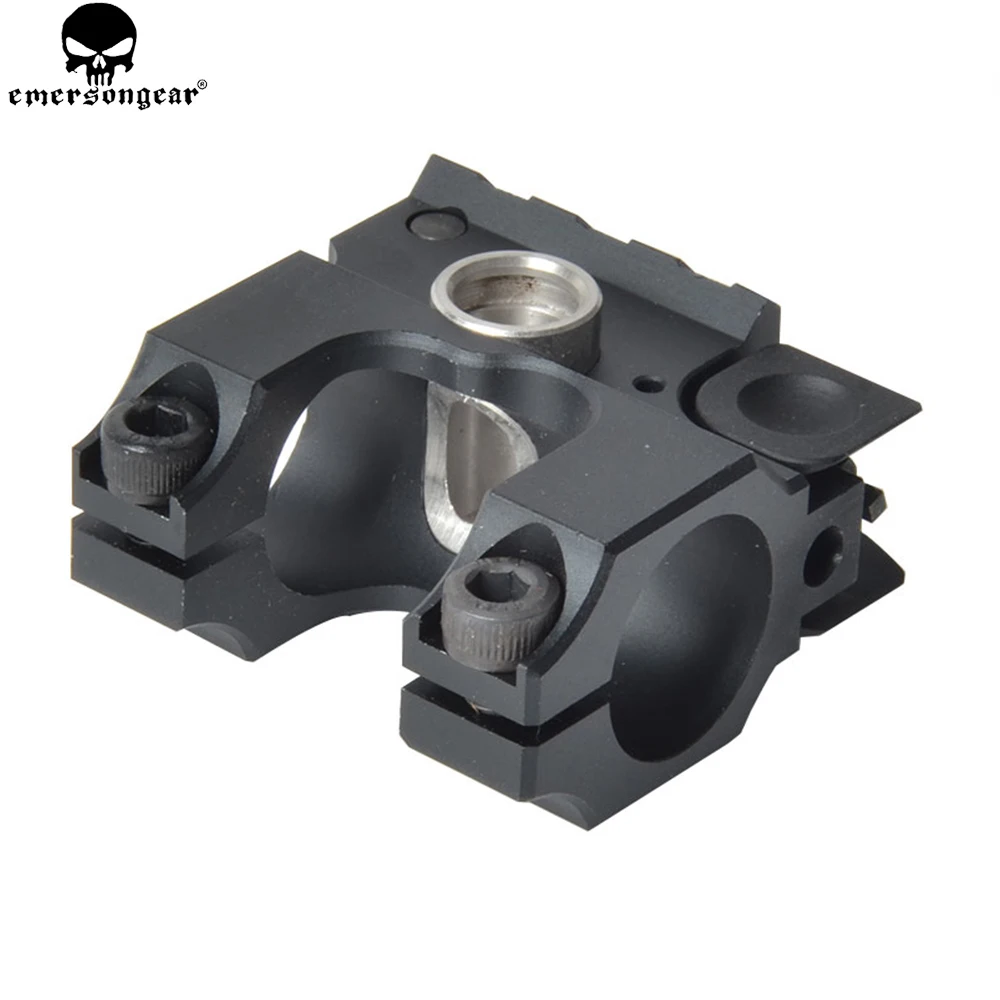 EMERSONGEAR Тактический зажим-на газовый блок со складным фронтальным прицелом CNC алюминиевый обработанный Утюг для M4/M16 страйкбол AEG аксессуары