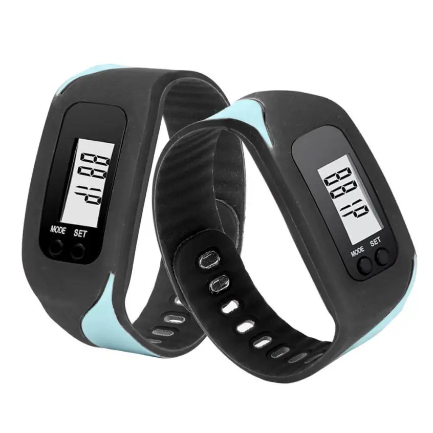 Новинка 2017 шагомер счетчик шагов браслет для здоровья Женский фитнес трекер #