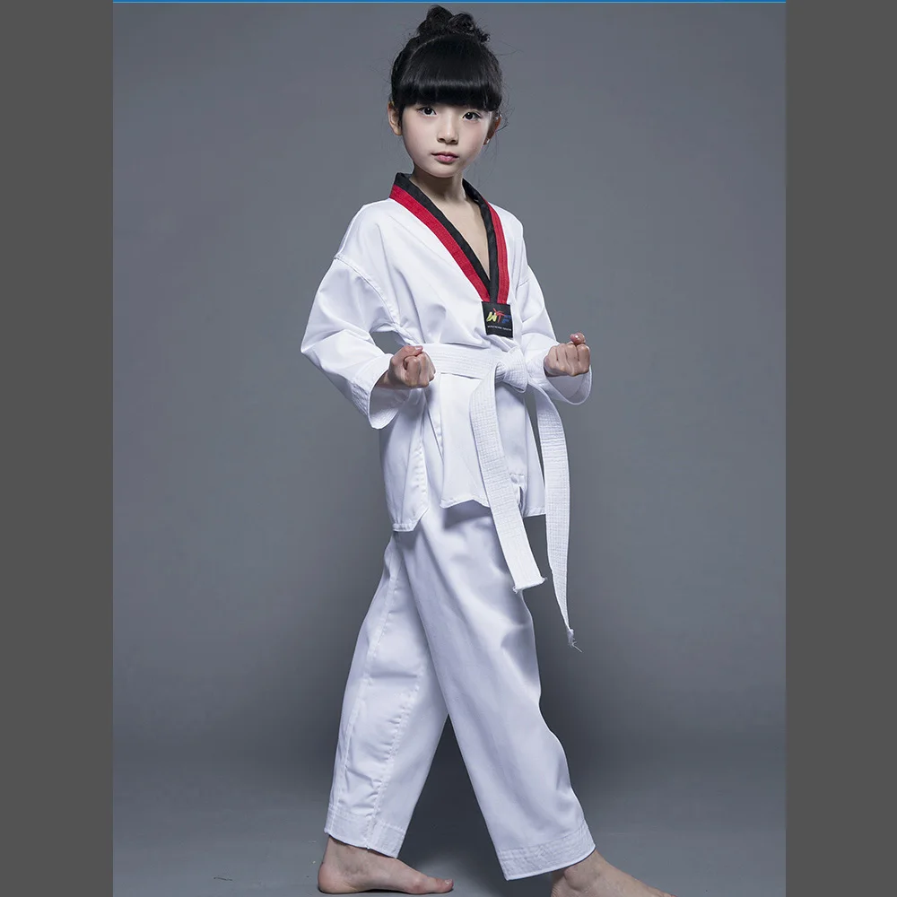 Высококачественная одежда для тхэквондо тренировочный костюм TKD и добока