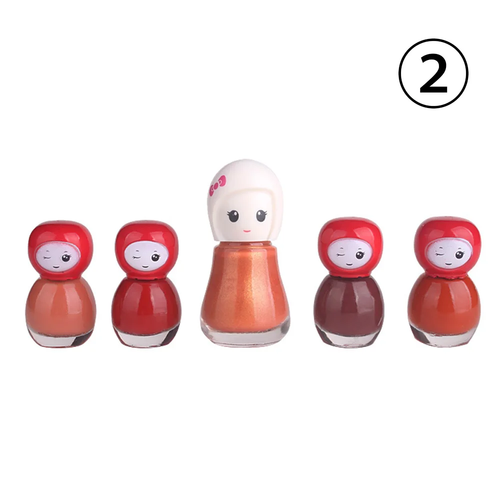 kids peel off 02 BK нетоксичный детский пилинг для ногтей набор 6 мл макияж ногтей эмаль куклы бутылка лак для ногтей на Рождество подарок на день рождения - Цвет: kids peel off 02
