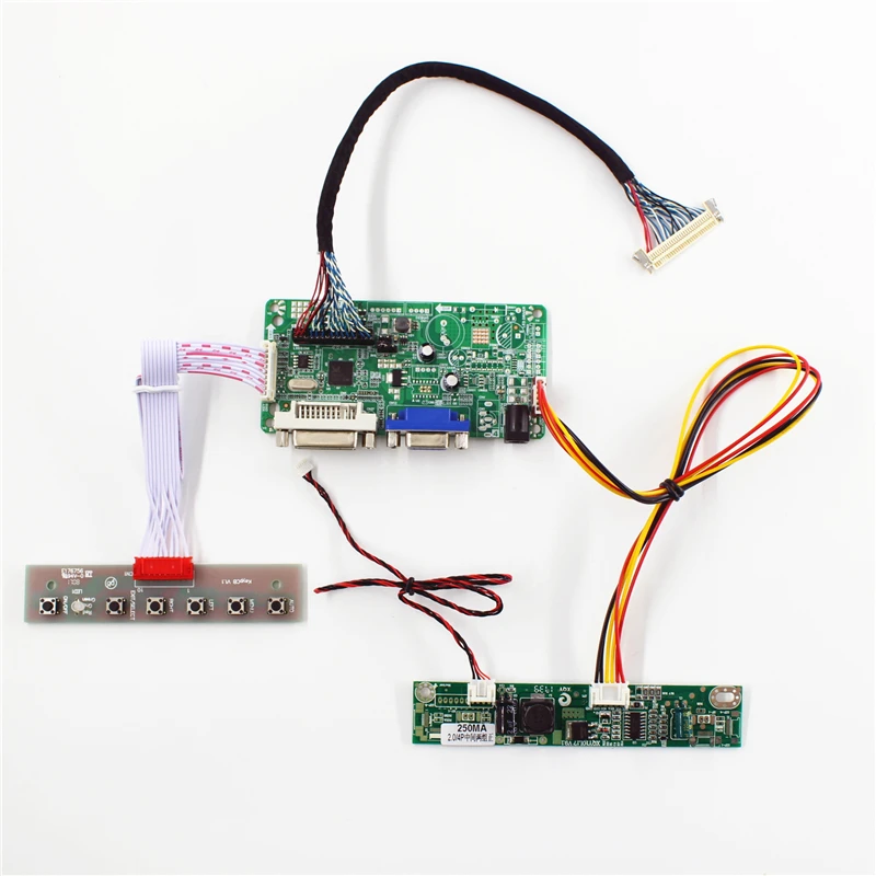 RT2281 ЖК-плата контроллера Поддержка DVI VGA для 19