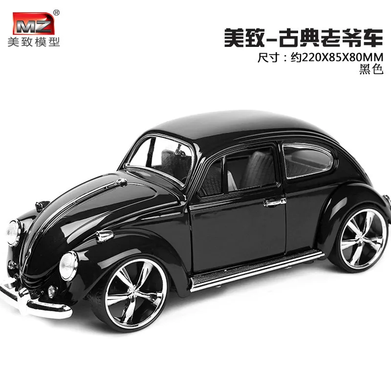 MZ 1:18 сплав Ретро Классический Жук модель автомобиля мини автомобиль игрушки
