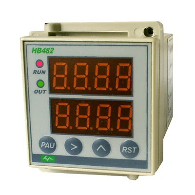

ZN48 Intelligent Double Digital Display Meter Counter Timers Speed Frequency Double Delay One Delay Relay