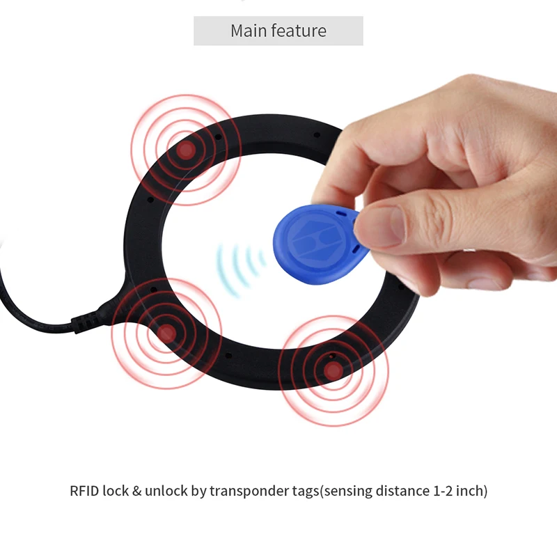 EASYGUARD RFID Автомобильная сигнализация с кнопочным пуском и транспондером