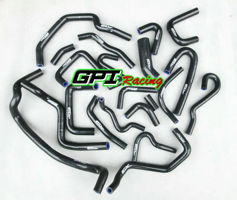 Силиконовый шланг для NISSAN SILVIA/200SX/180SX S13 CA18DET 1989-1994 1993 1992 1991 1990 черный 22 шт. |