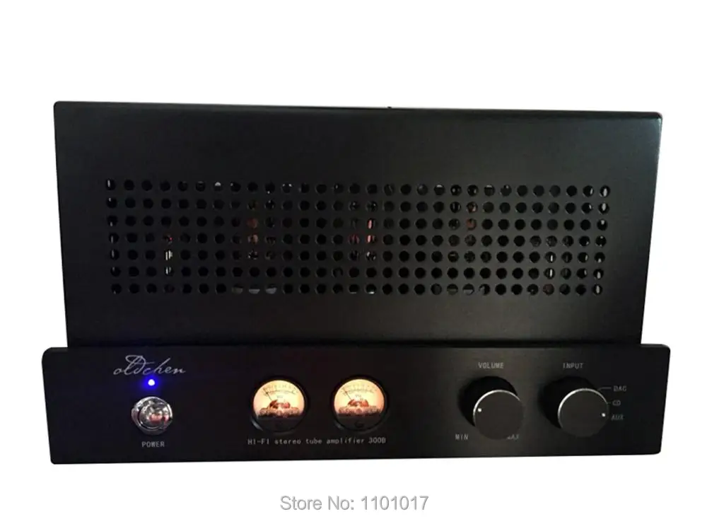 Laochen 300B Ламповый усилитель HIFI EXQUIS односторонний класс А ручной работы OldChen Amp черная версия