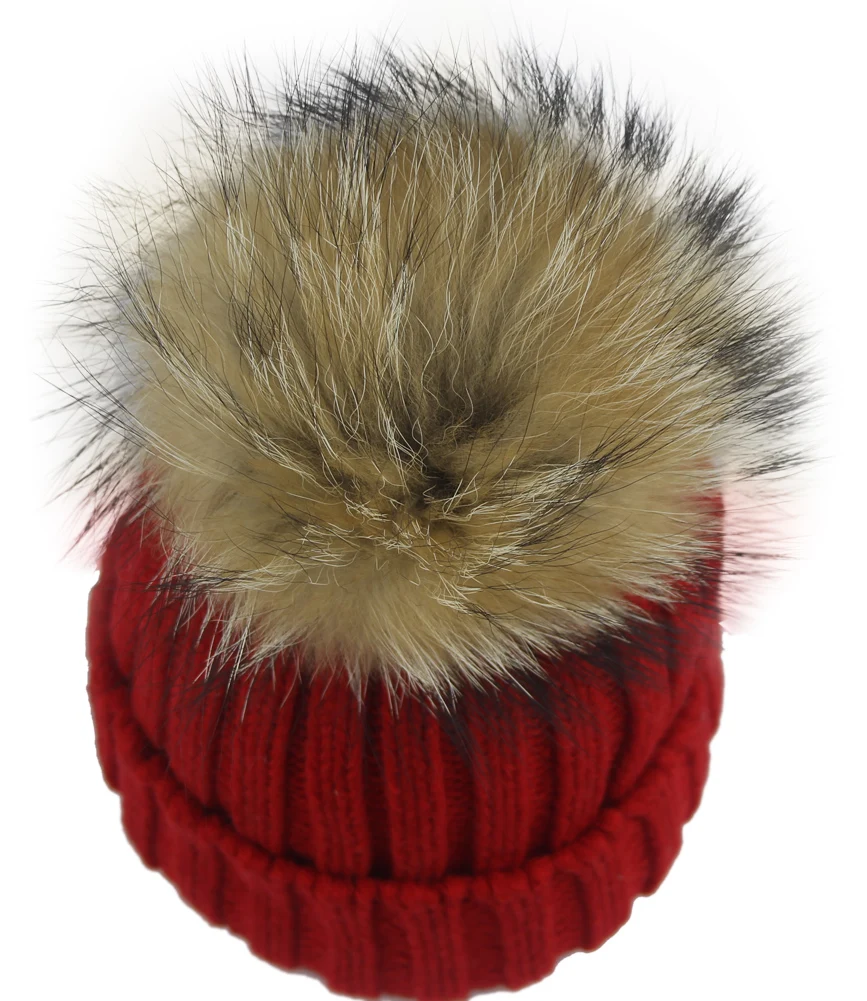 Норки ball cap хип хоп pom poms зимняя женская шапка для девочек Вязаная Шерстяная Шапка