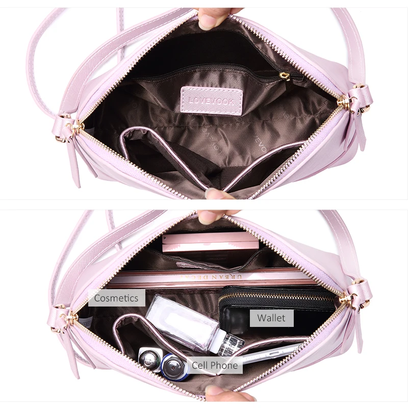 Женская сумка через плечо LOVEVOOK модная не большая сумочка на классическая в форме